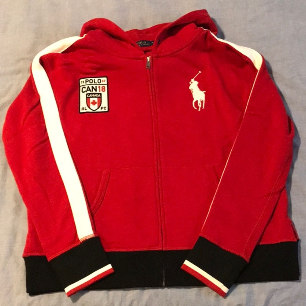 Polo Ralph Lauren Canada 2018 Zip-up Hoodie - Picture 2 of 7